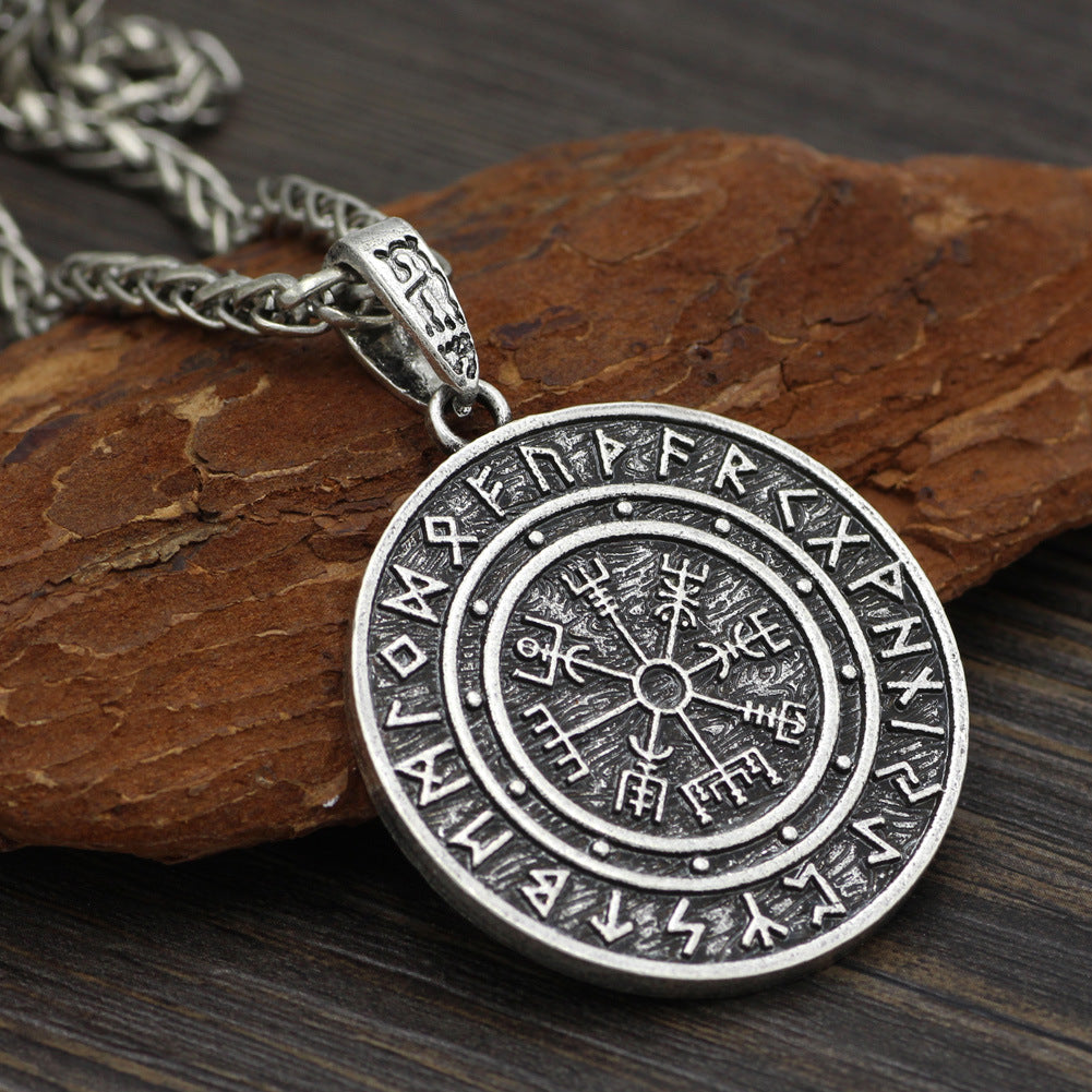 Wholesale Nordic Writing Pendant Necklace